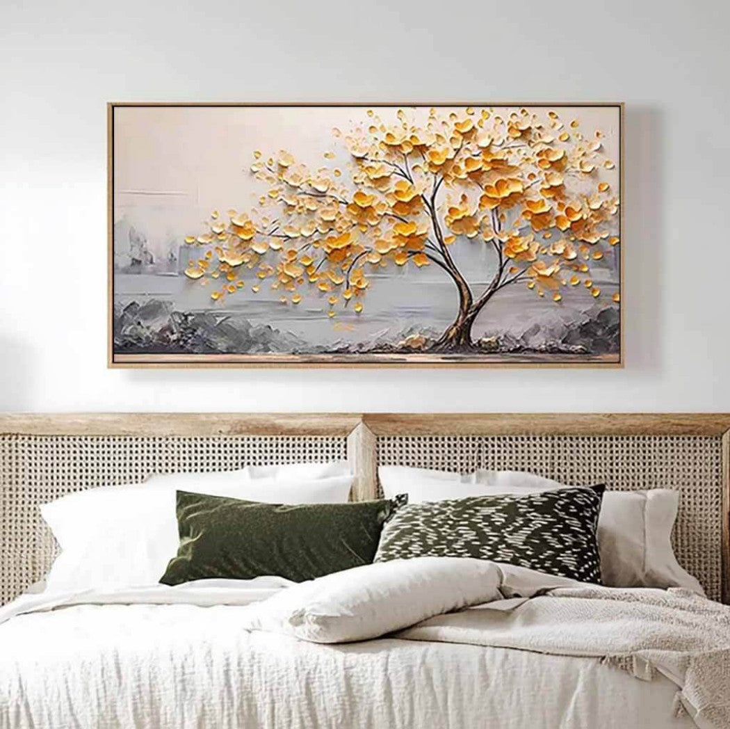Abstract Tree Oil Painting #MAT027