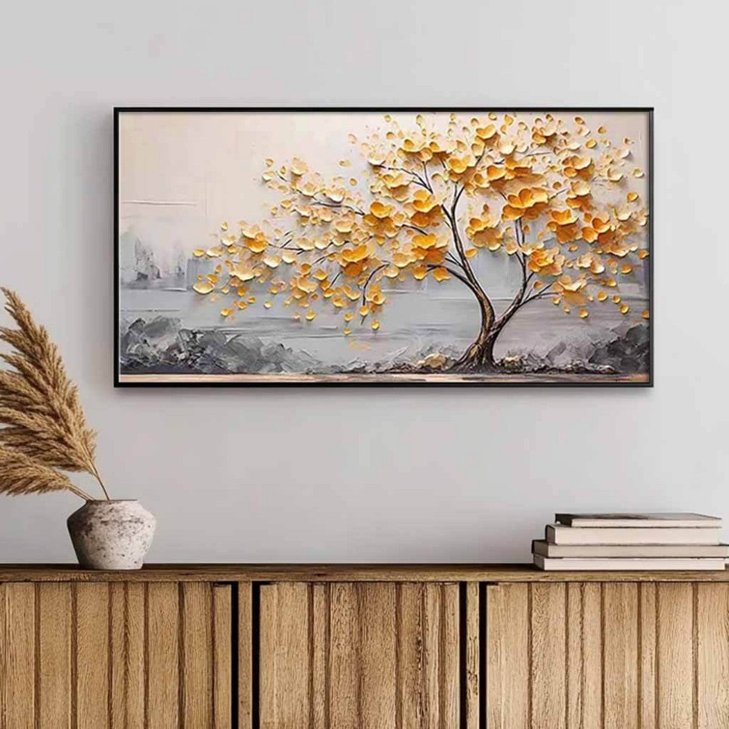 Abstract Tree Oil Painting #MAT027