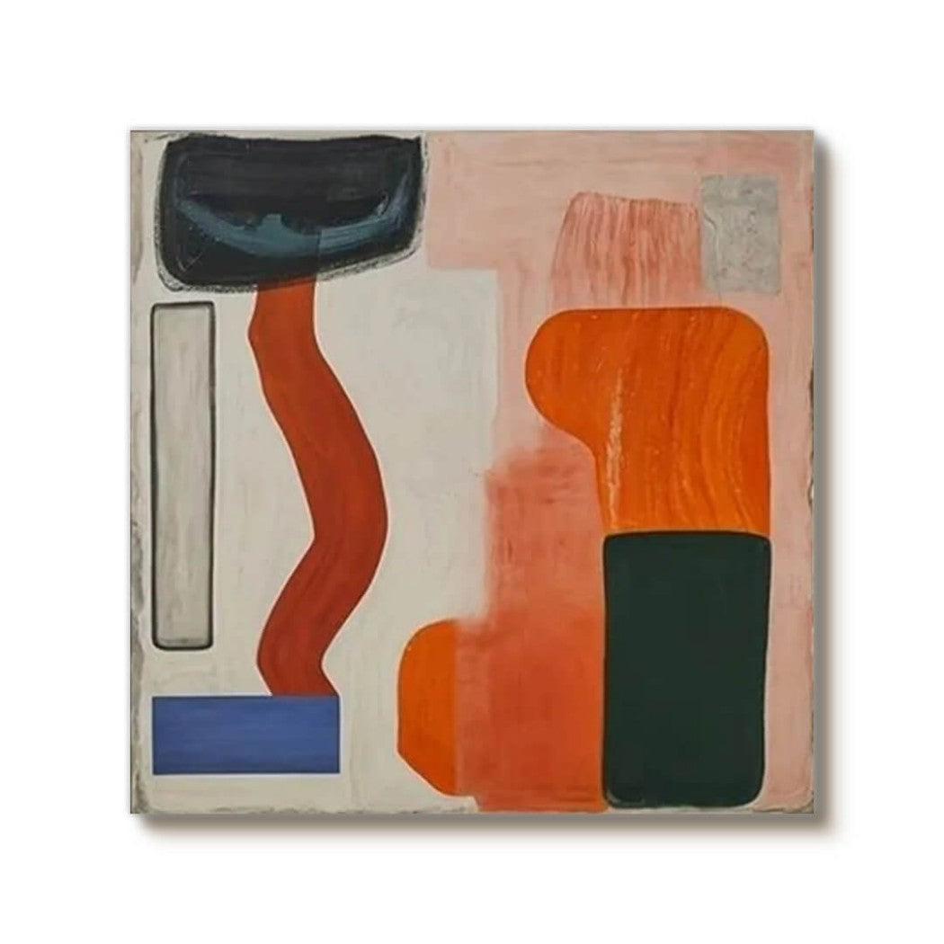 Colorful Abstract Expressionist Oil Painting iii #MAC359