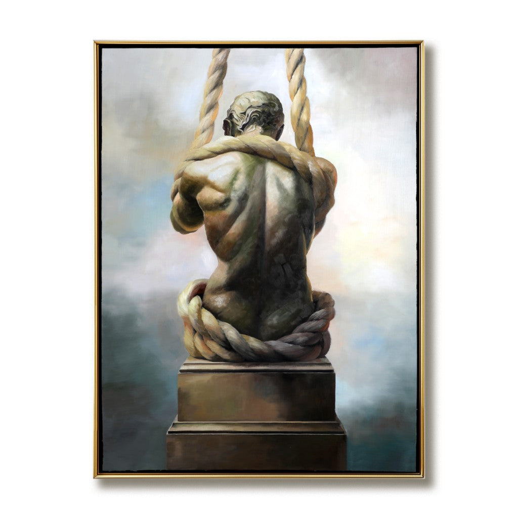 Figurative Study Original Oil Painting #MBV0078