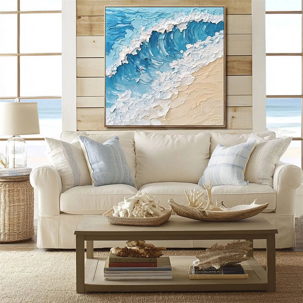 Flowing Seascape Painting #FSP130