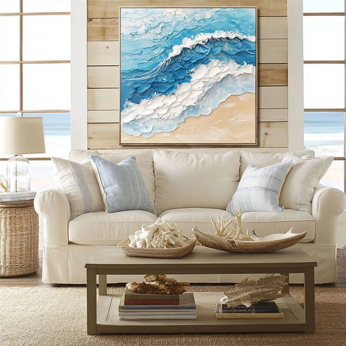 Flowing Seascape Painting #FSP131
