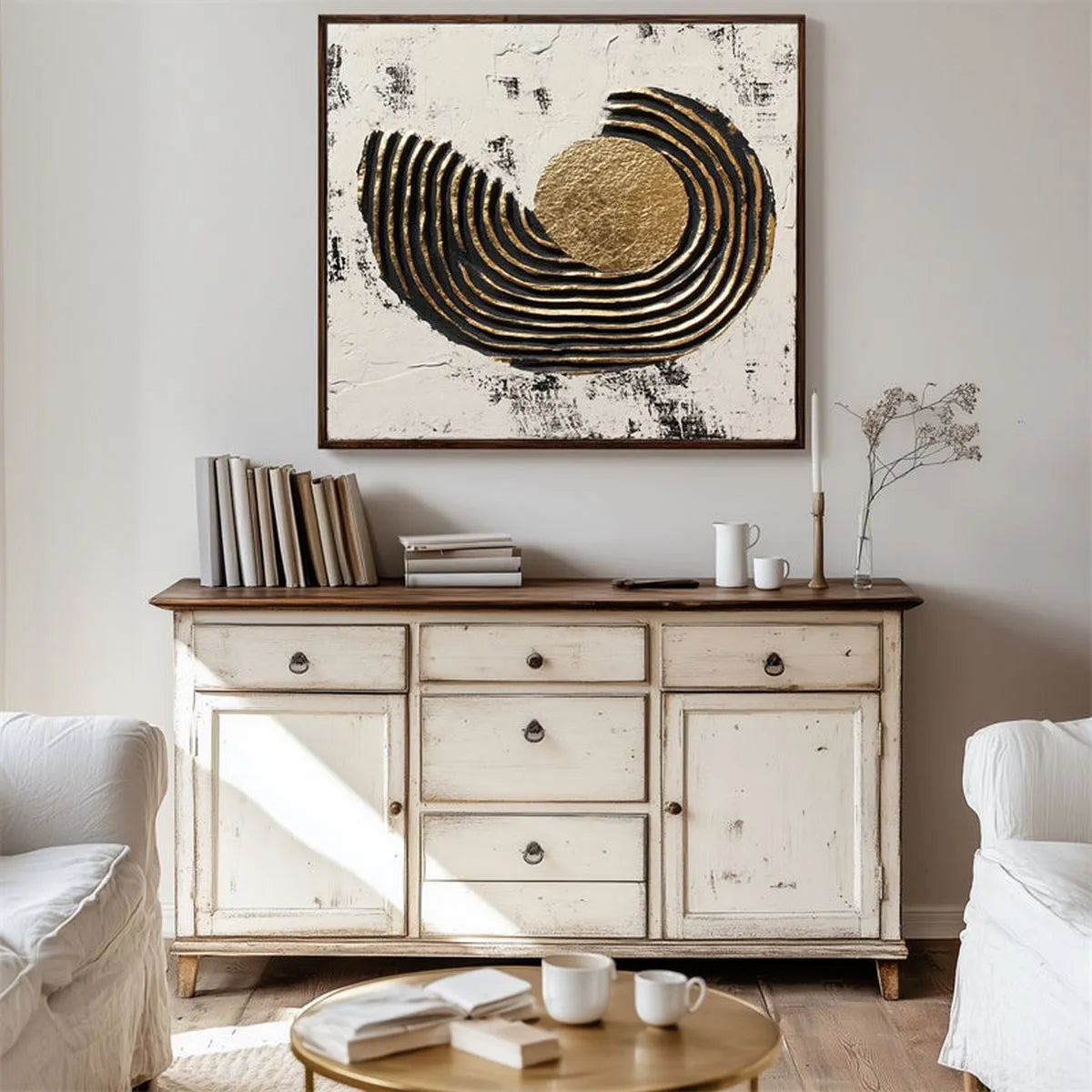 Golden Geometric Art #GG151