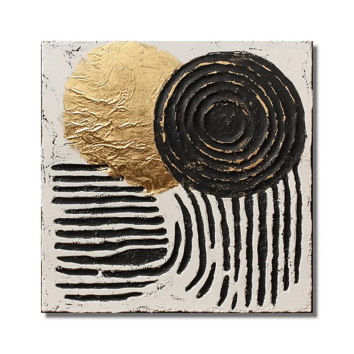 Golden Geometric Painting #GG152