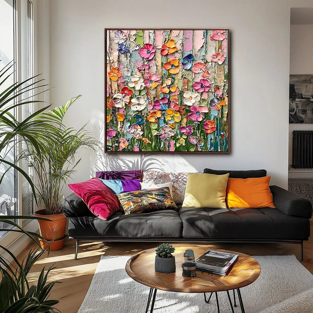 Lush Floral Painting #LF211