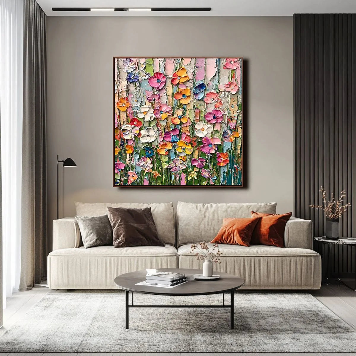 Lush Floral Painting #LF211
