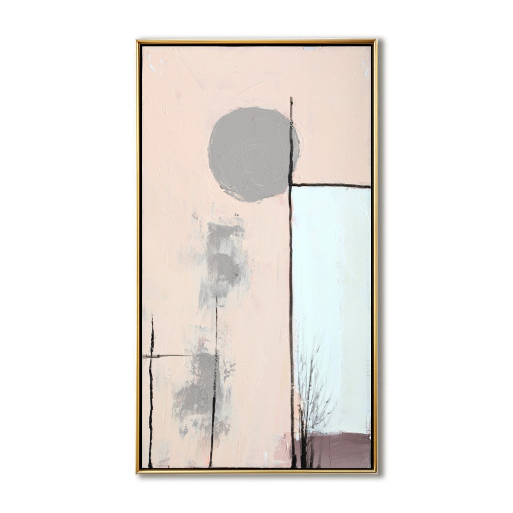 Minimalist Abstract Geometric Oil Painting #MMA0086