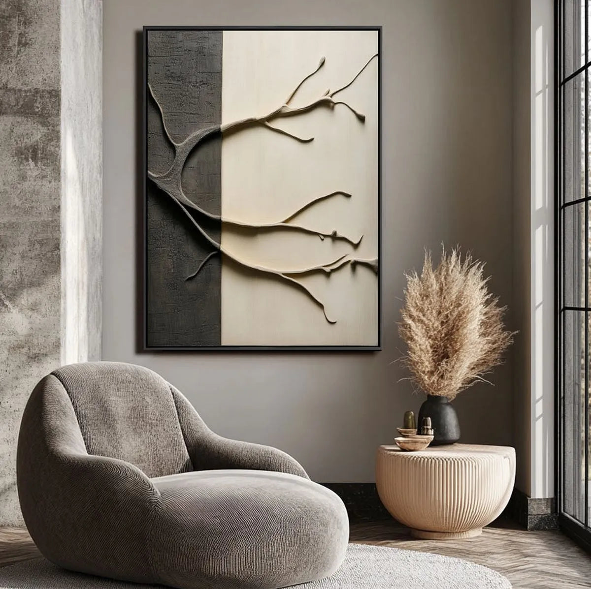 Minimalist Textured Painting #MT106