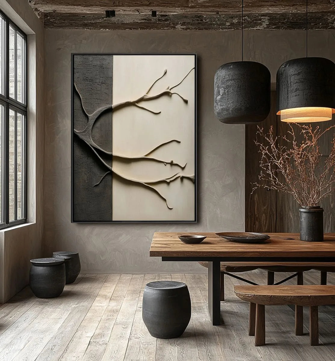 Minimalist Textured Painting #MT106