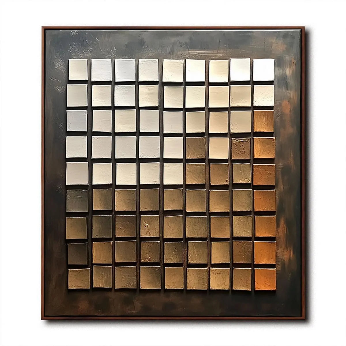 Modern Geometric Abstract Art #MG172