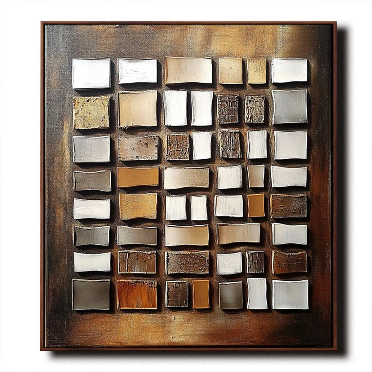 Modern Geometric Abstract Art #MG173