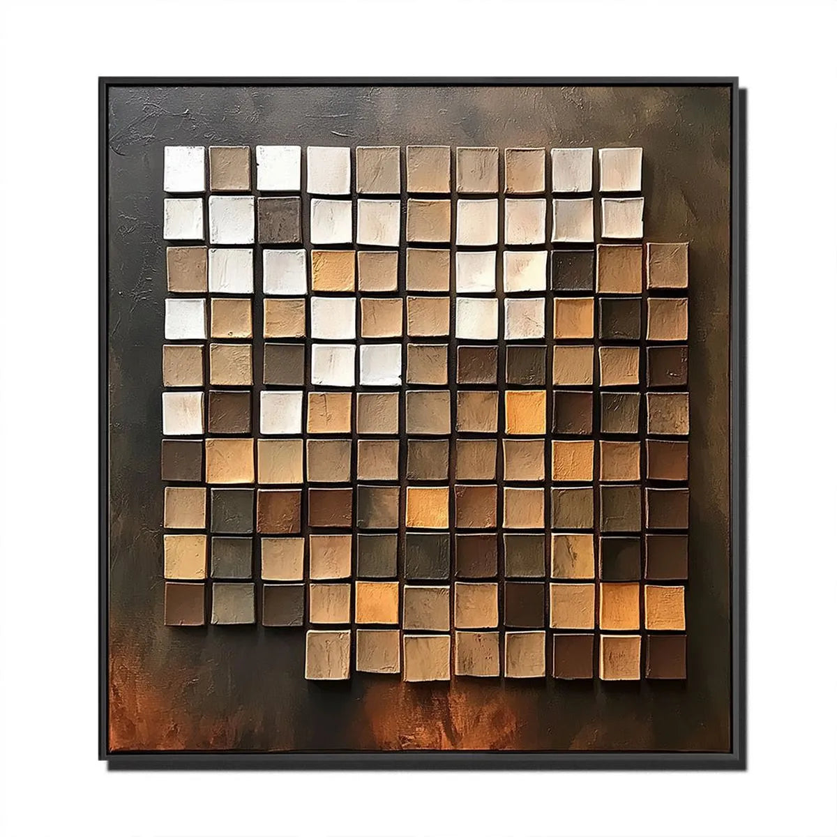 Modern Geometric Abstract Art #MG174