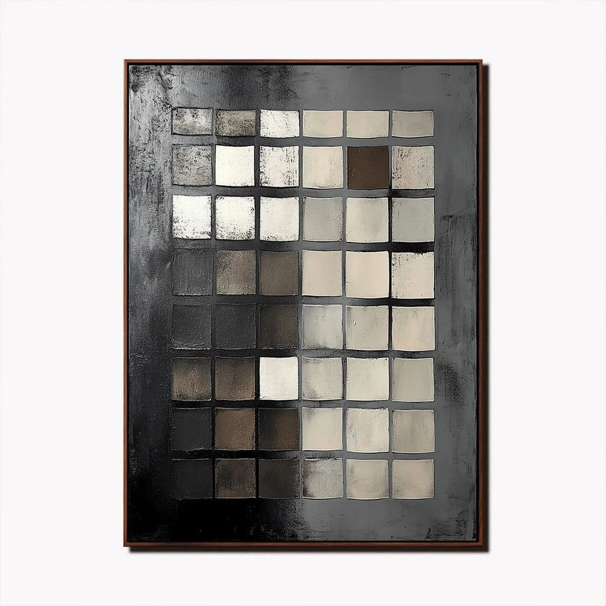 Modern Geometric Abstract Art #MG175