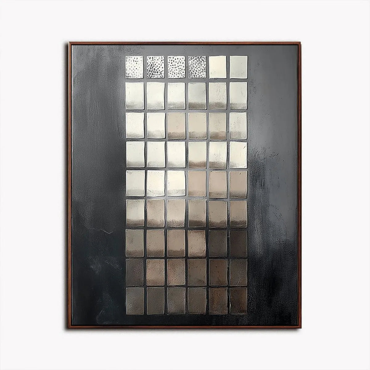 Modern Geometric Abstract Art #MG176