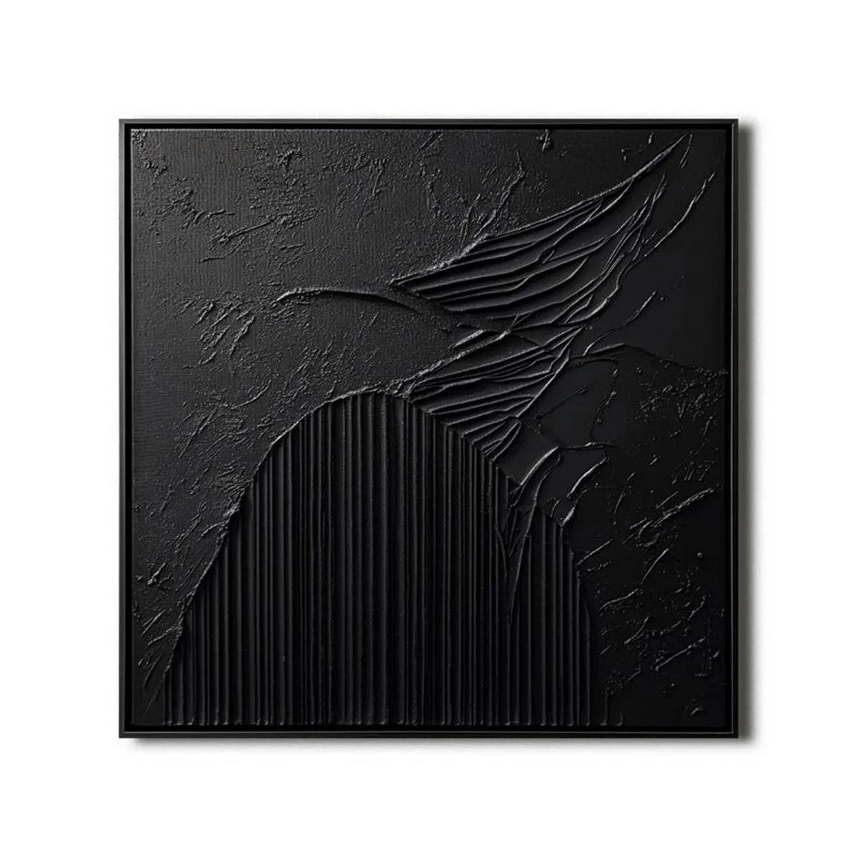 Monochrome Textured Art #TX142