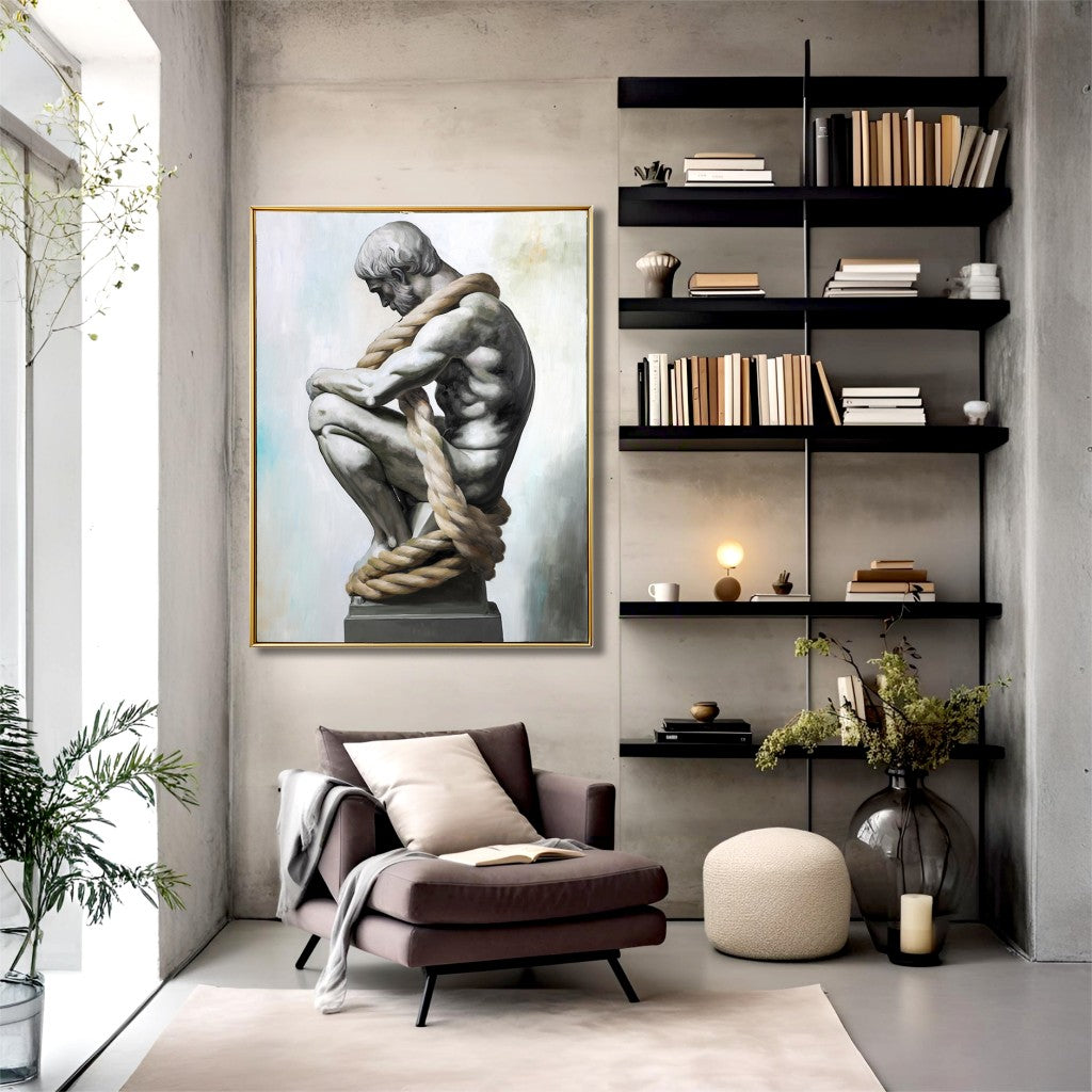 Sculptural Realism Original Oil Painting #MSR0077