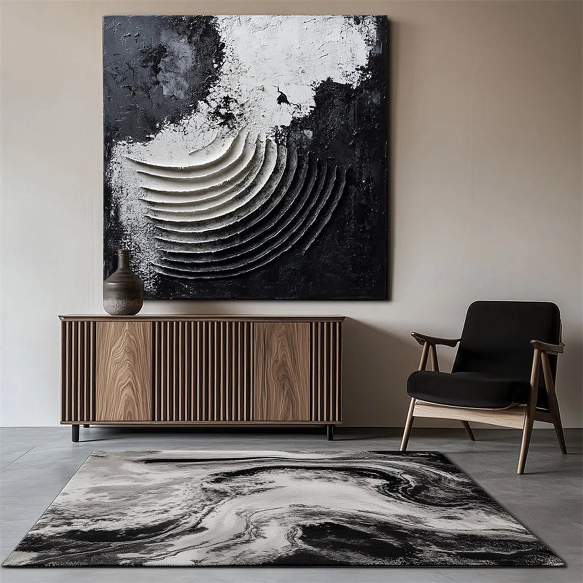 Textured Abstract Painting #TA183