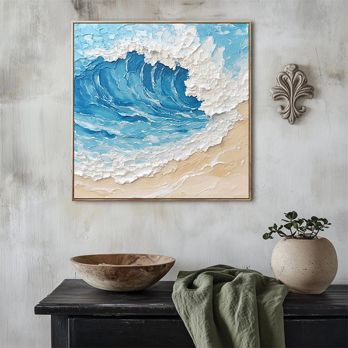 Textured Beach Painting #TBP133