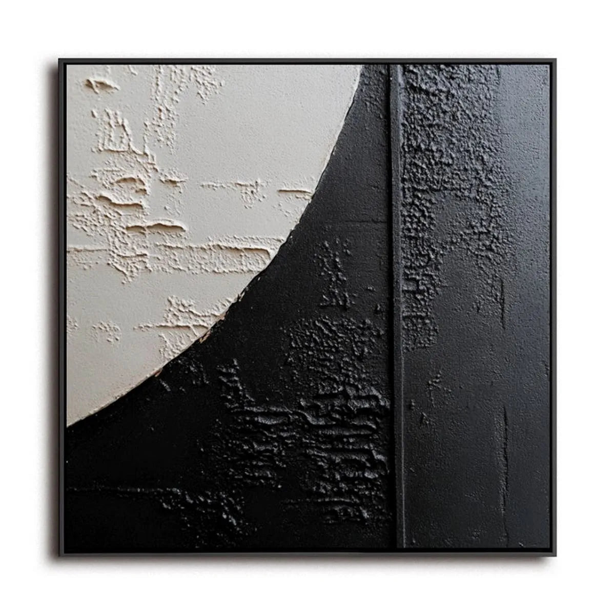 Textured Black & White Art #TX140