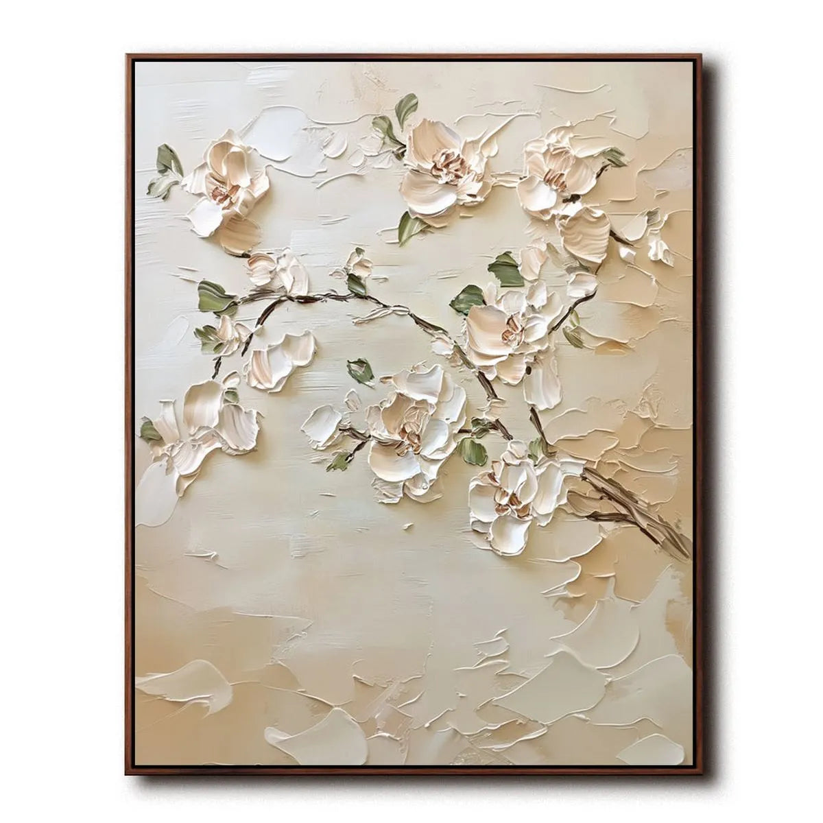 Textured Floral Art Painting #TF204