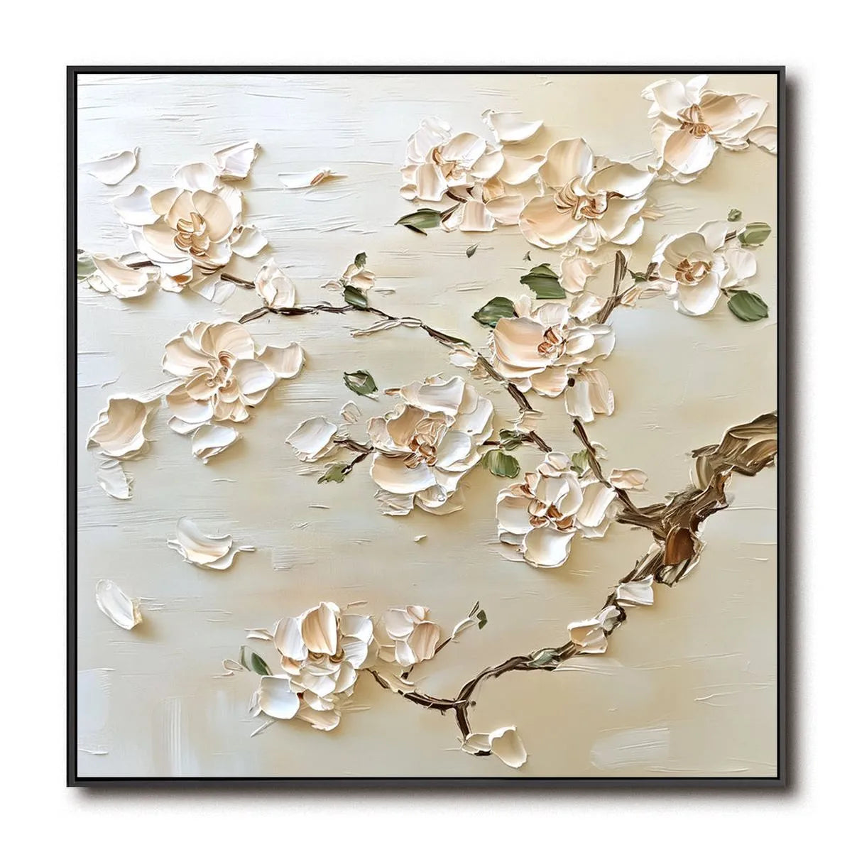Textured Floral Art Painting #TF207