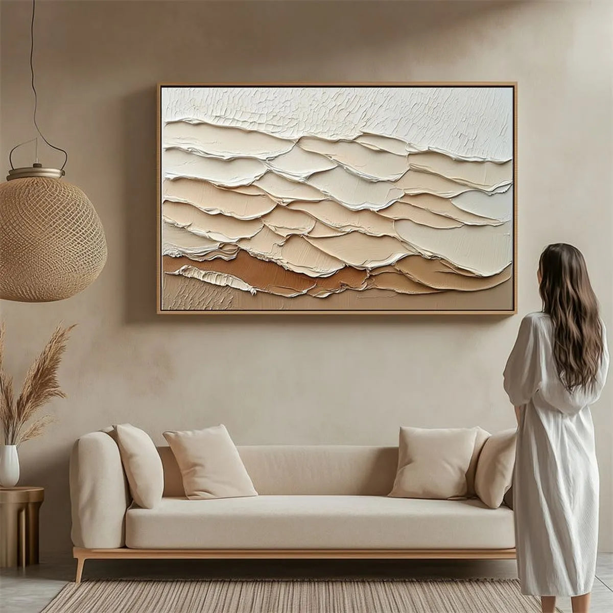 Textured Minimalist Painting #MT363