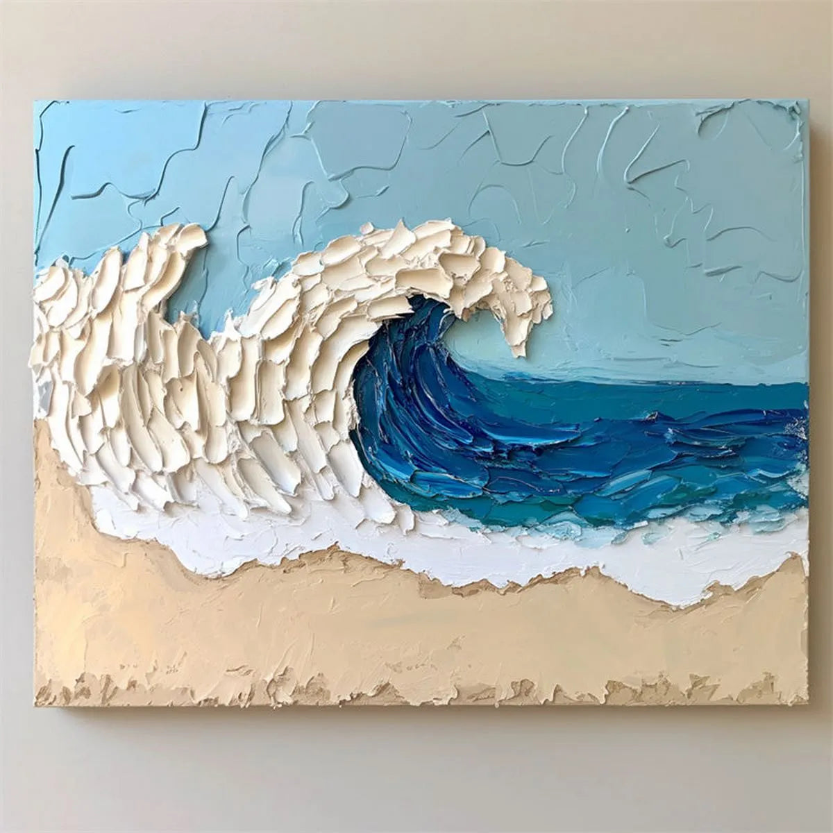 Textured Ocean Painting #TOP123