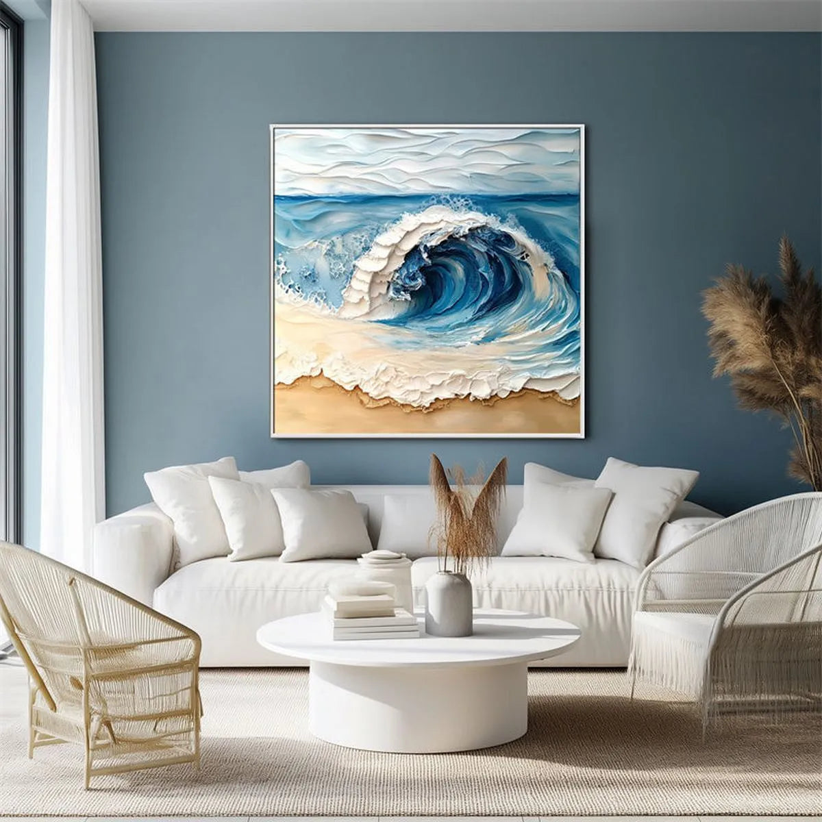 Textured Ocean Painting #TOP125