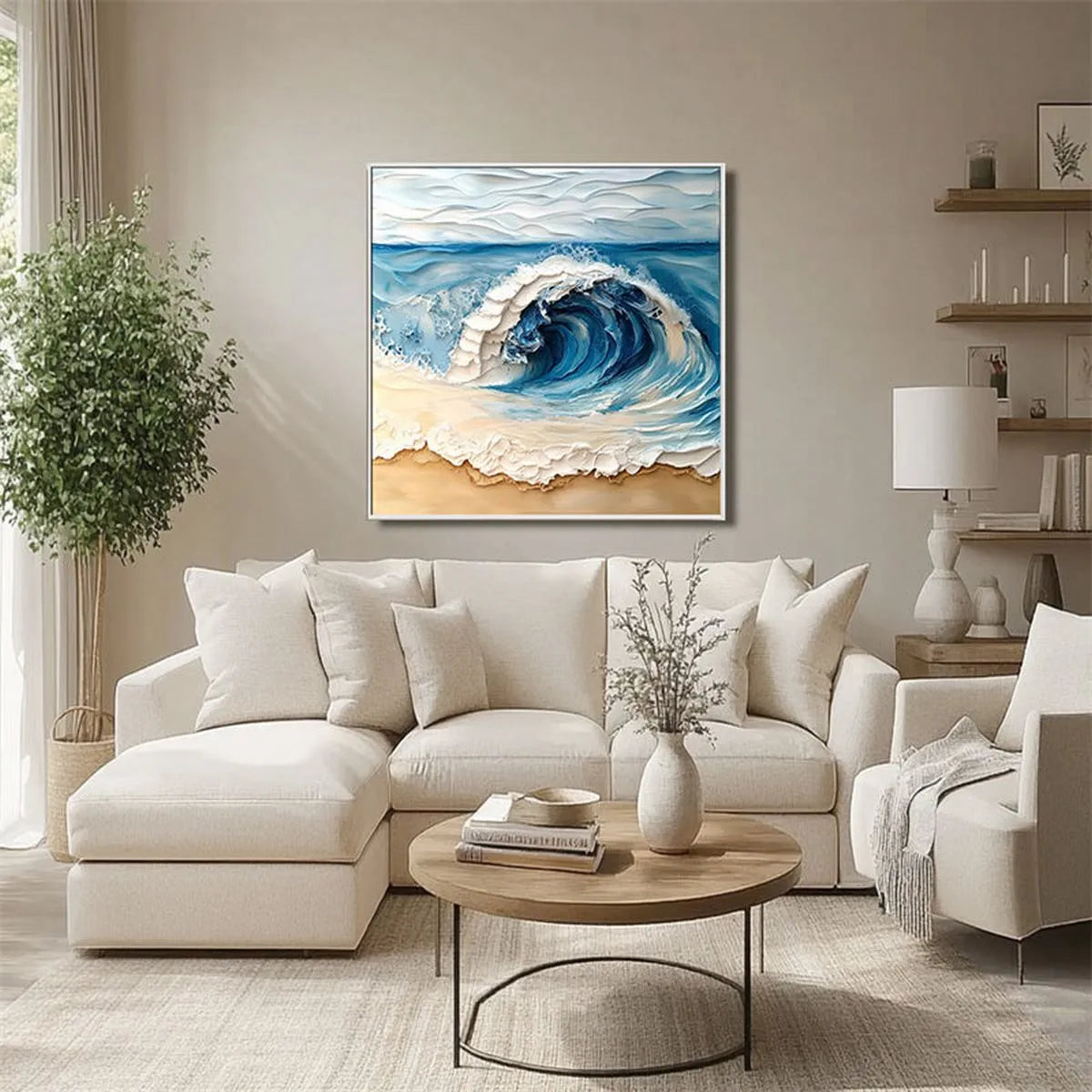 Textured Ocean Painting #TOP125