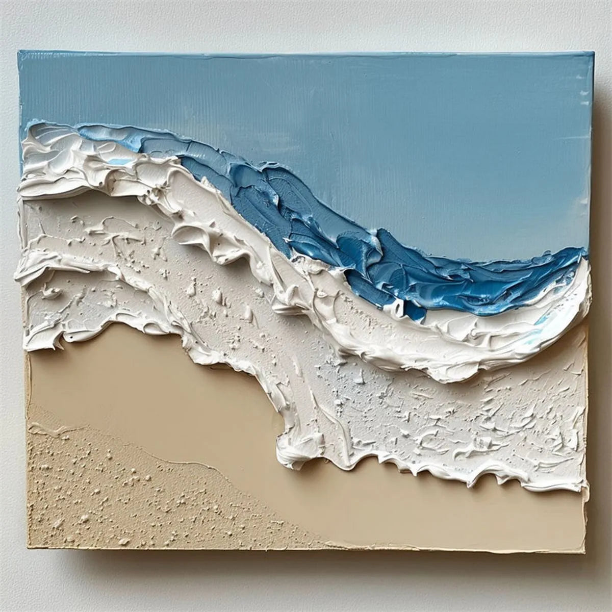 Textured Wave Painting#TWP126