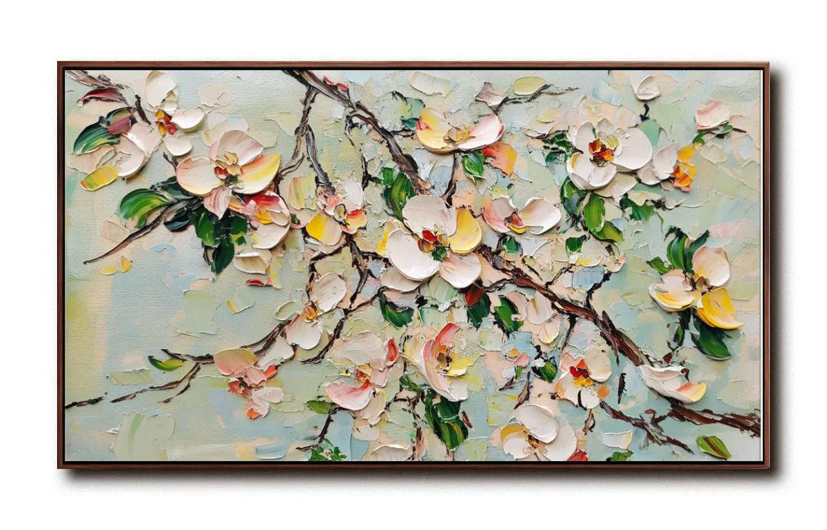 Lush Floral Painting #LF213
